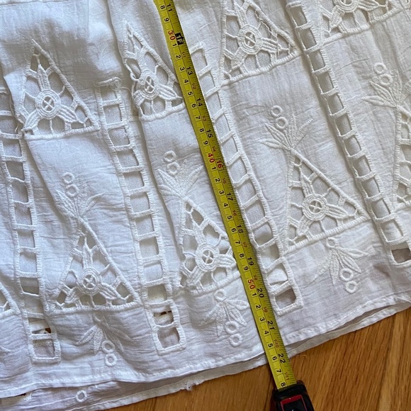 2 for $40 🍉 Zara white summer skirt - Picture 2 of 6